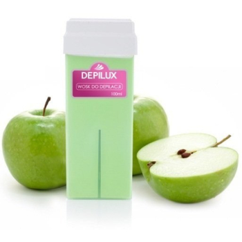 DEPILUX WOSK ROLKI GREEN APPLE 100 ML 5 sztuk